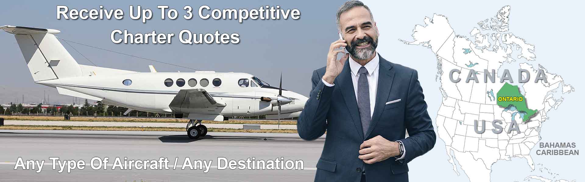 Ontario Air charter Flights